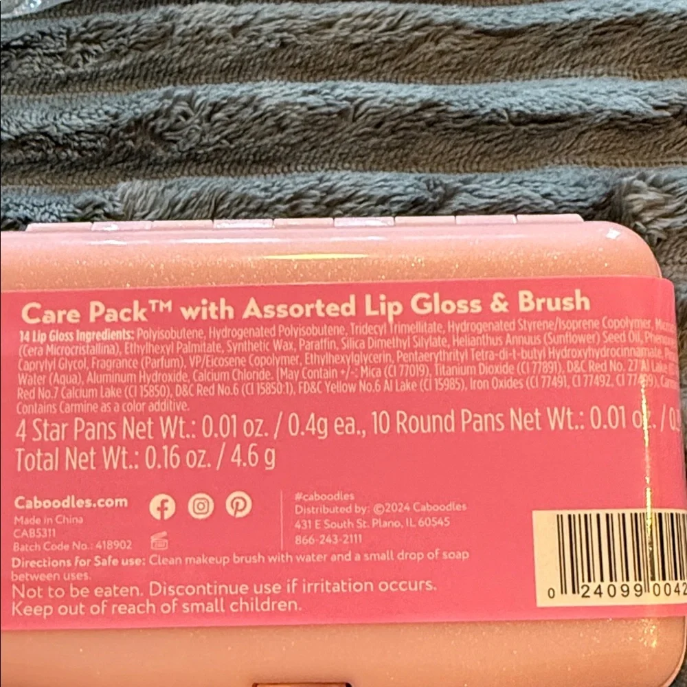 Caboodles Pink Lip Gloss Care Set - Picture 2 of 2